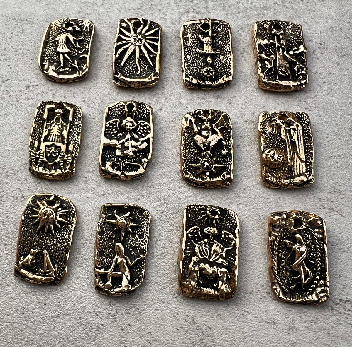 Tarot charms