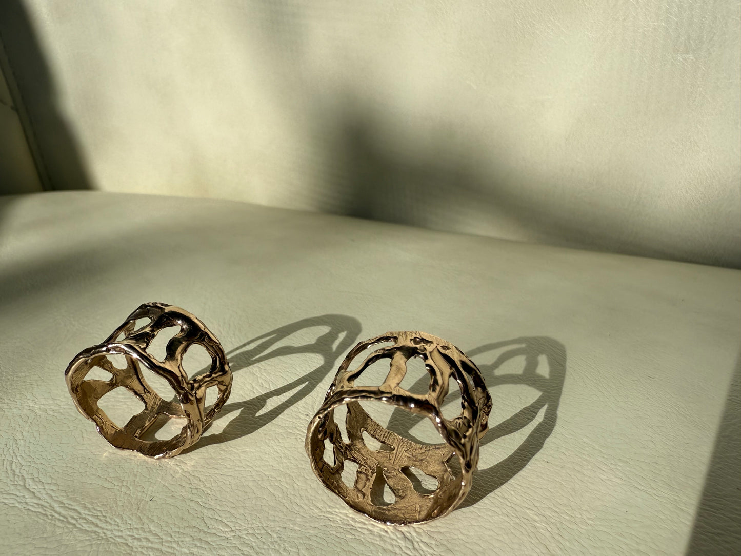 Sculptural Ring - Now in 14k Gold! - Made to order