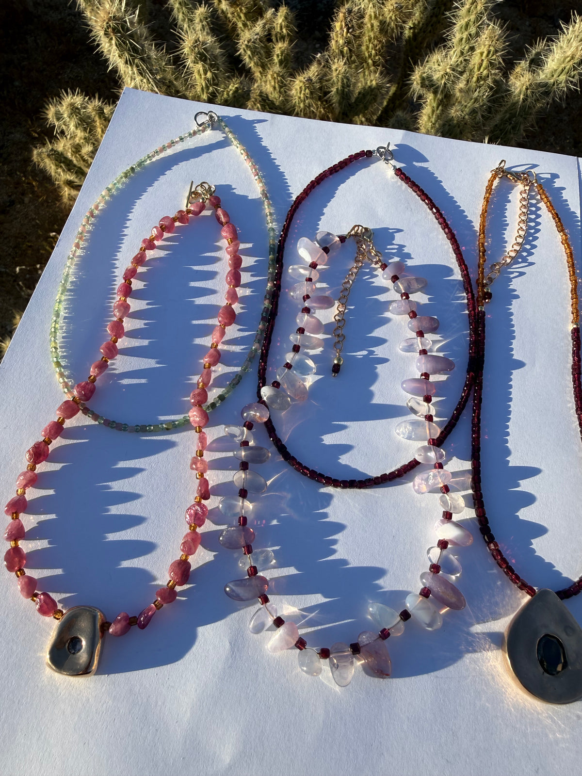Gemstone Collars