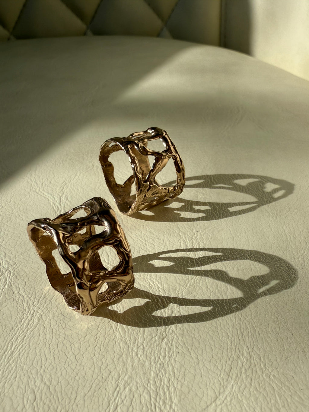 Sculptural Ring - Now in 14k Gold! - Made to order