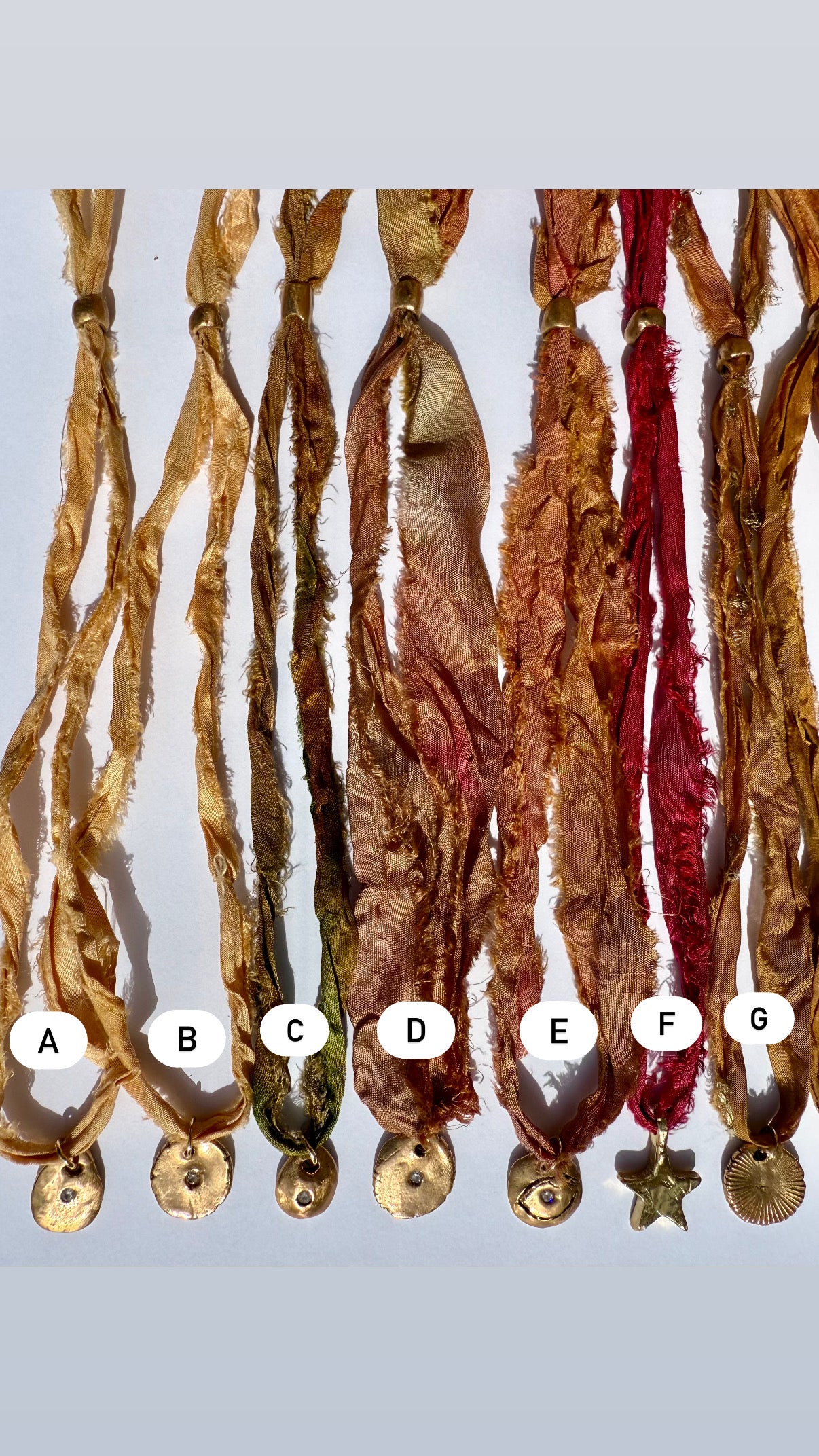 Sunworn Silk Ribbons — Bronze