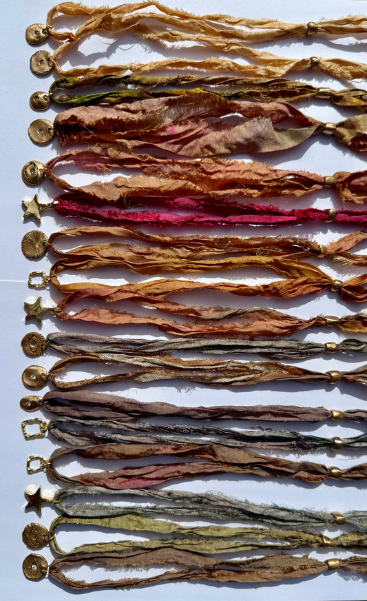 Sunworn Silk Ribbons — Bronze