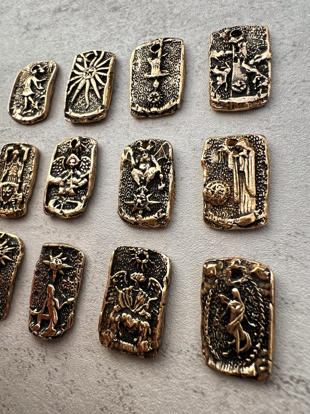 Tarot charms