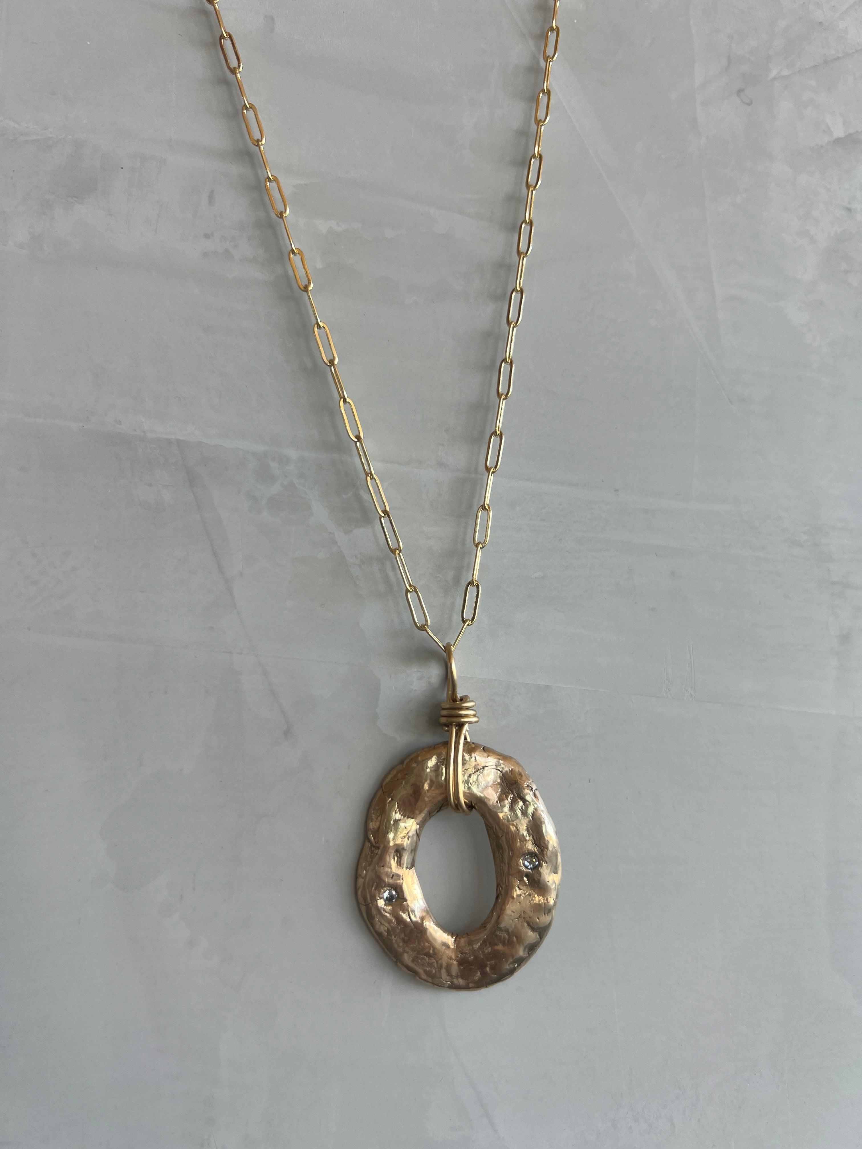 Bronze pendant 020