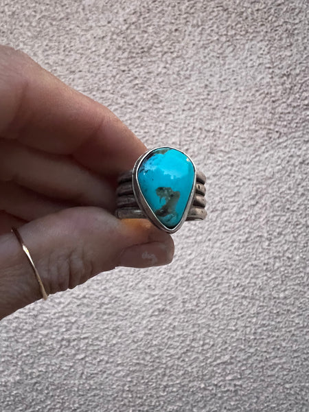 Turquoise Ring — size 8, OOAK