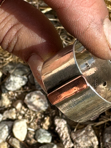 Man’s mixed metal ring — size 12