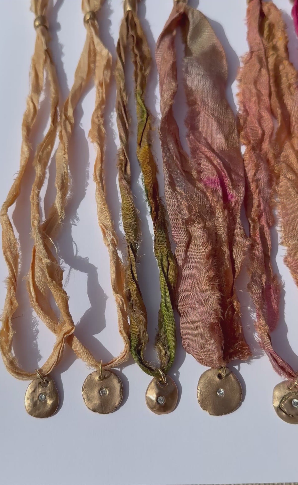 Sunworn Silk Ribbons — Bronze