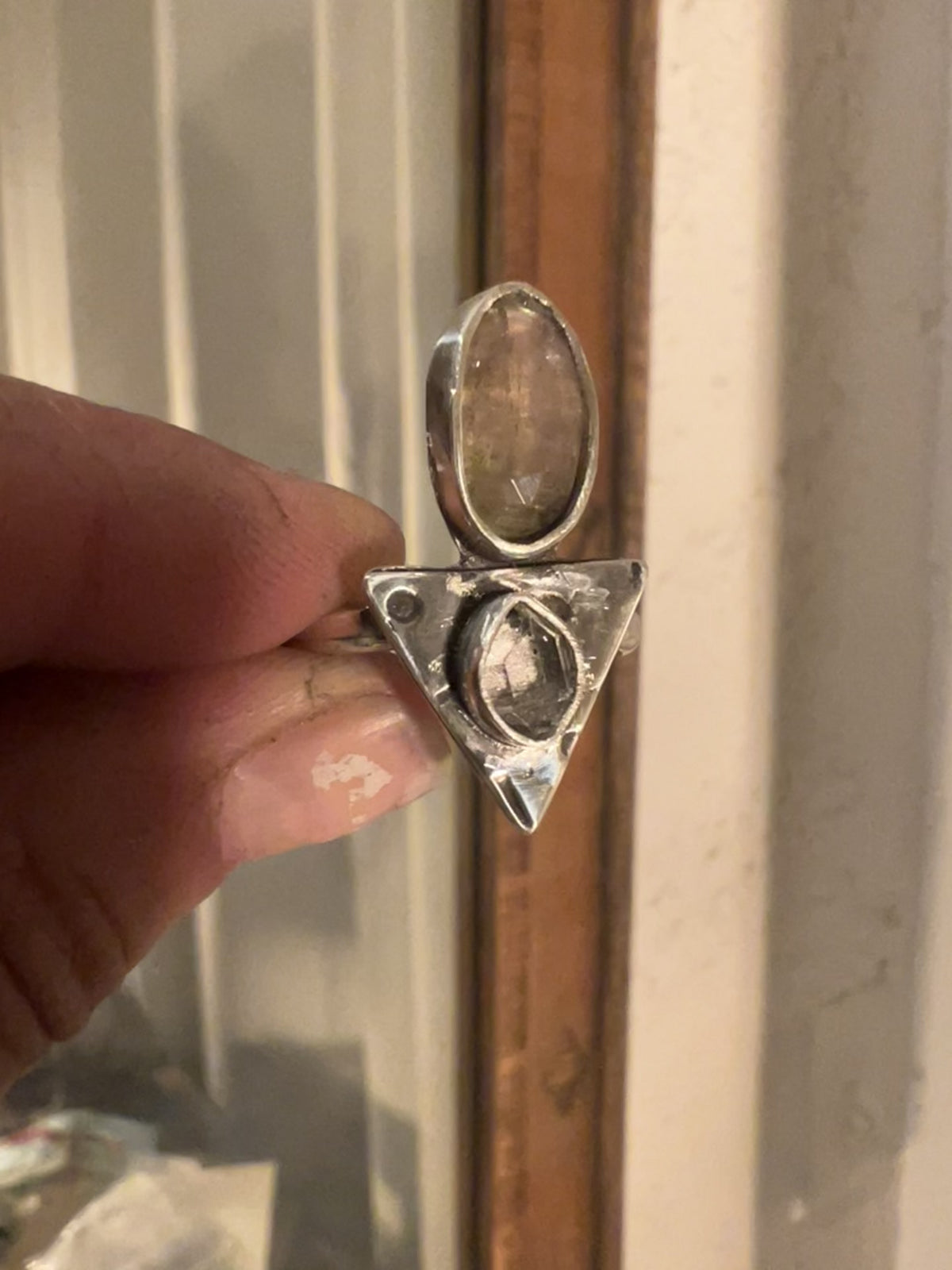Pink Tourmaline Ring — size 8, OOAK