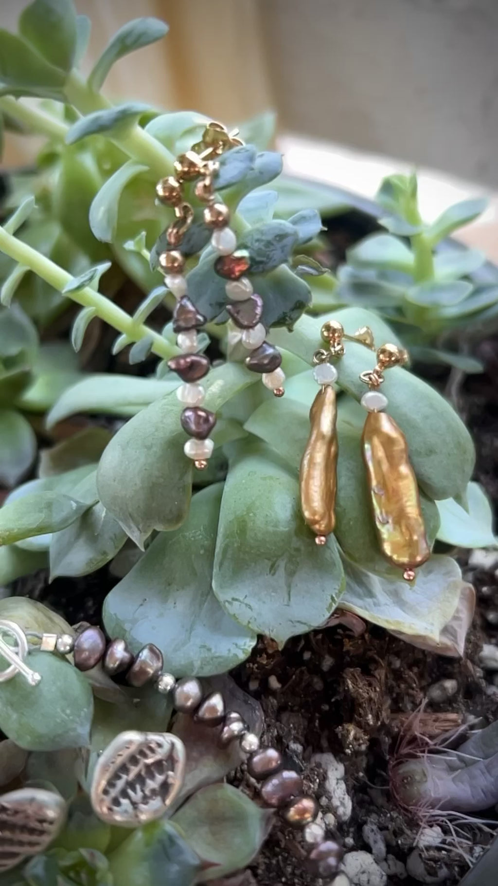 Pearl Earrings — 3 styles