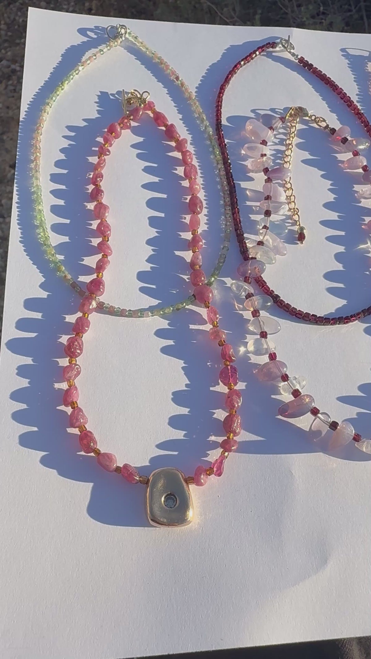 Gemstone Collars