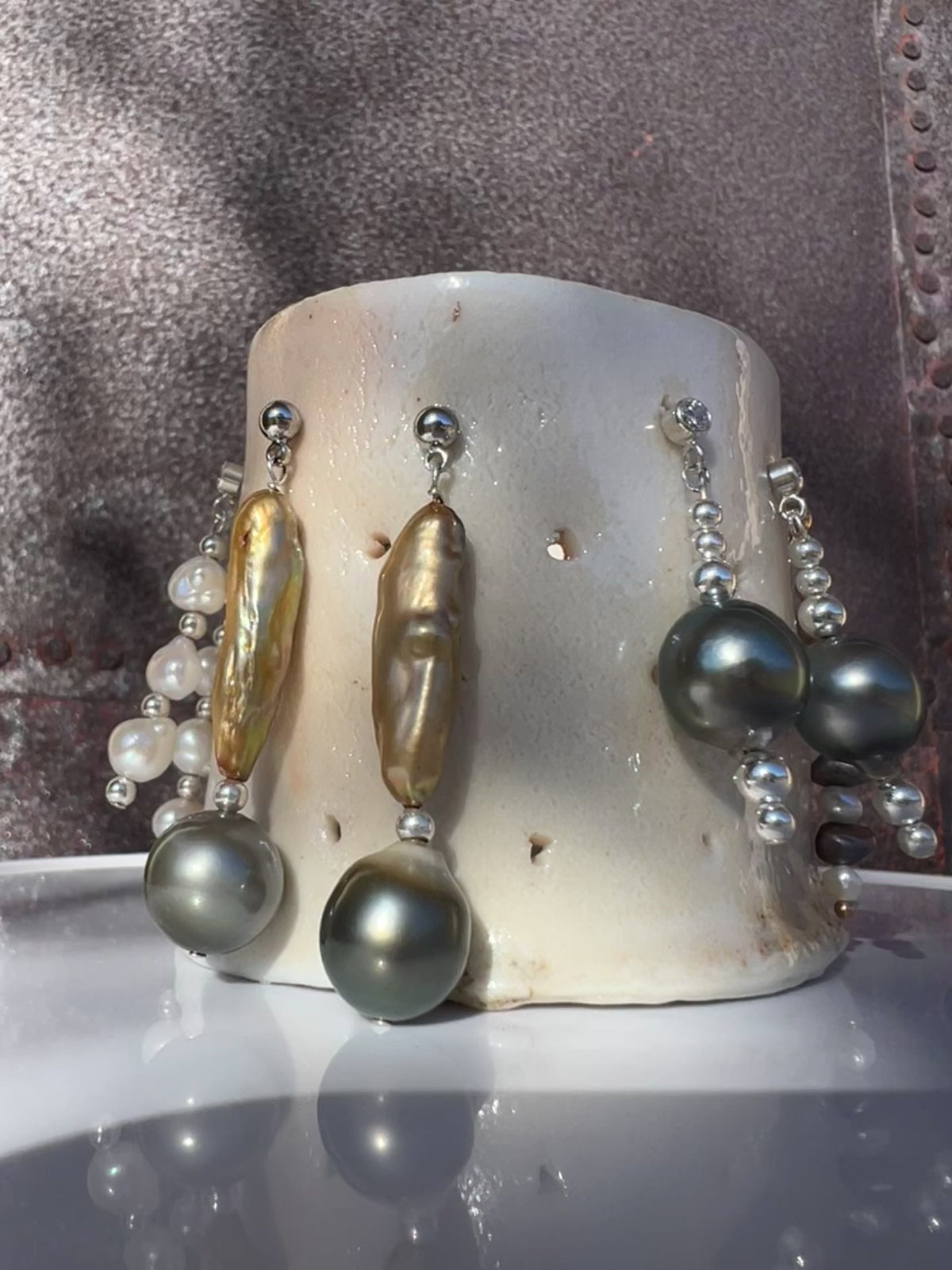 Pearl Earrings — 3 styles