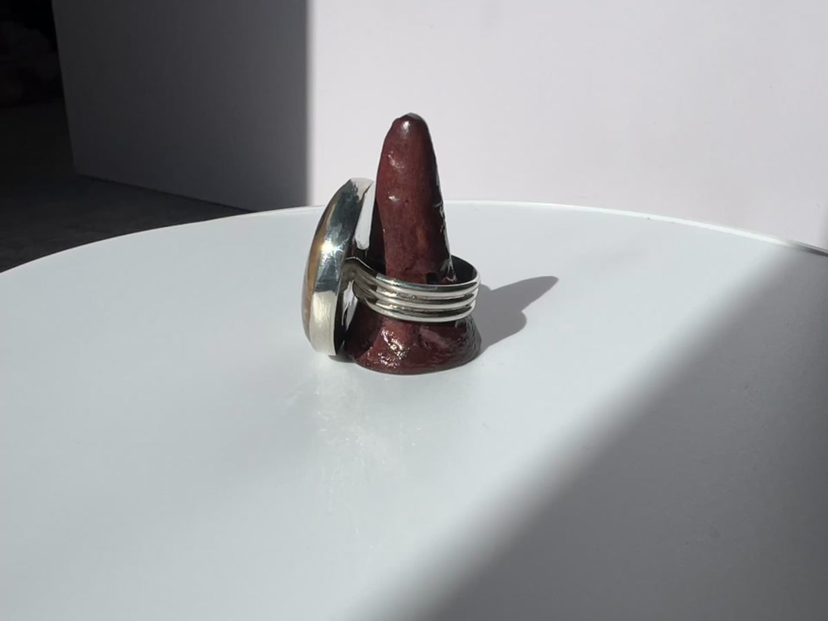 Palm Root Ring — 8