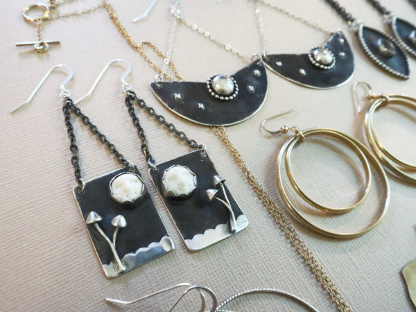 Mystical Moon Earrings