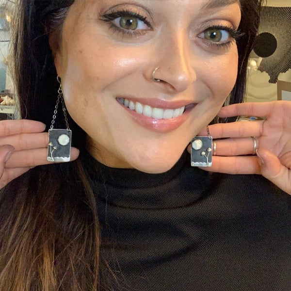 Mystical Moon Earrings