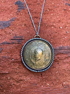 Greek Coin Necklace