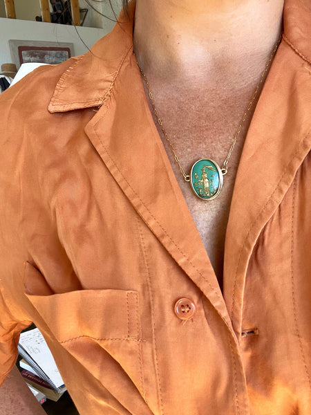 Japanese “Carry Water” Necklace