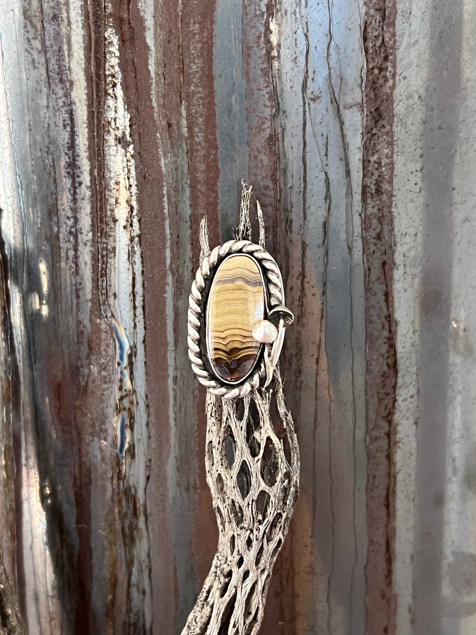Mushroom Dream Ring — custom size