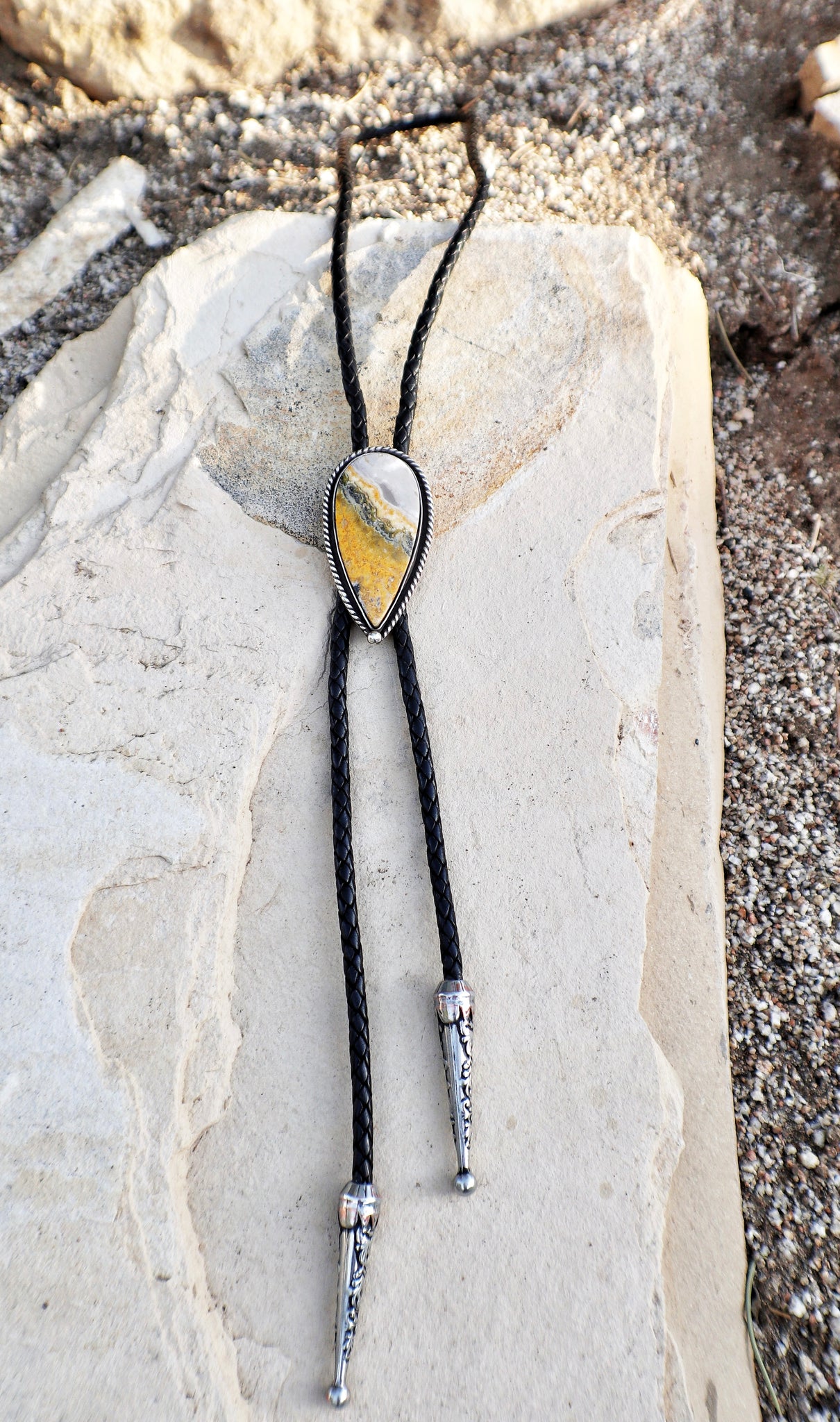 Bumblebee Jasper Bolo Tie