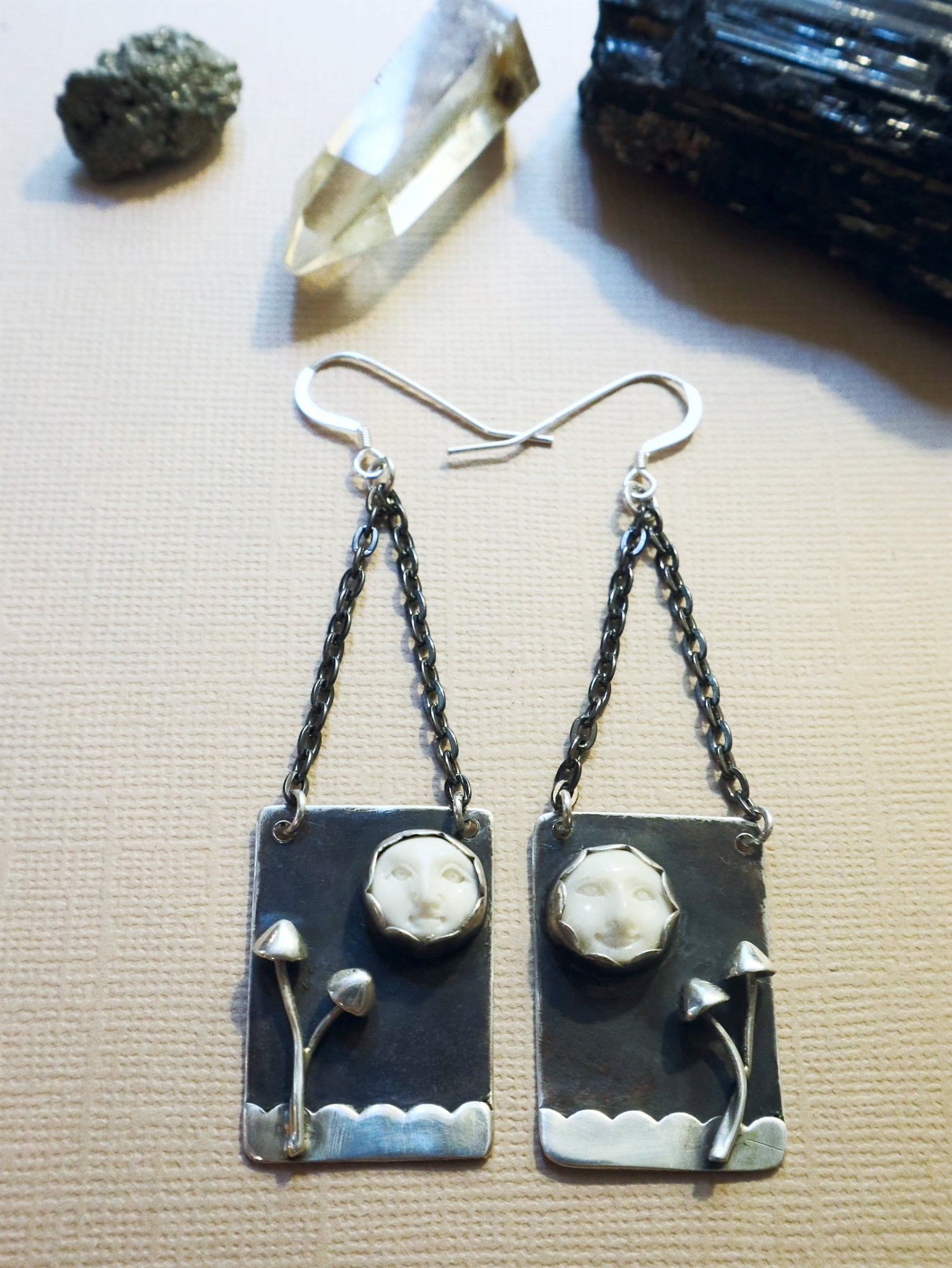 Mystical Moon Earrings