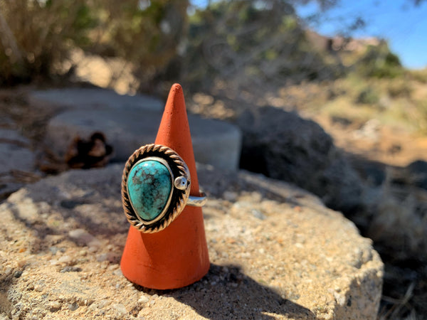 Bronze Rope Campitos Ring — 6.5