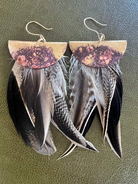 Sienna Feather Earring