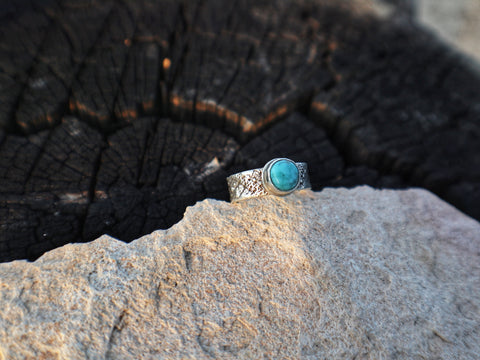 Campitos Turquoise Ring — size 8