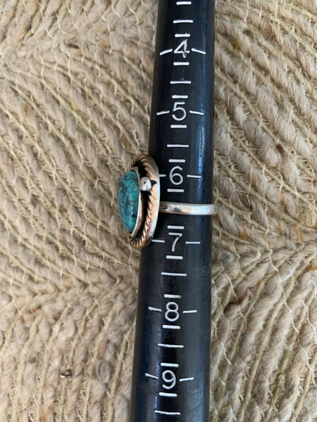 Bronze Rope Campitos Ring — 6.5