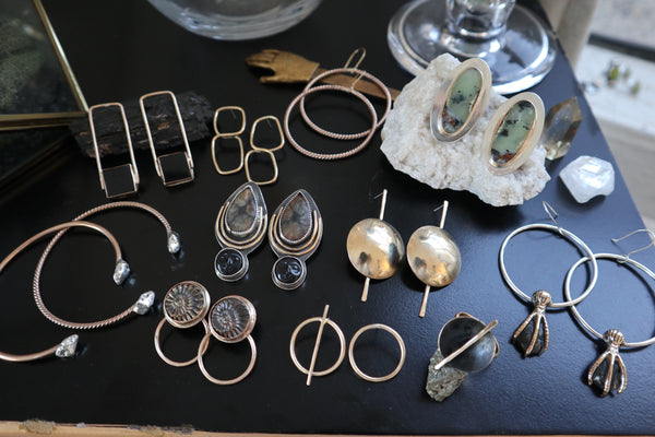 Pyritized Ammonite Hoops