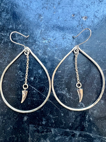 Artemis Horn Earrings