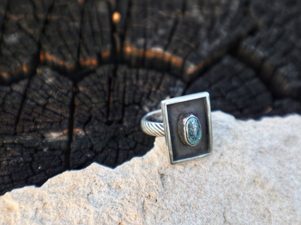 Campitos Turquoise Ring — size 8.25