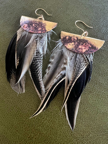 Sienna Feather Earring