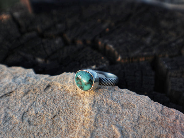 Campitos Turquoise Ring — size 8.5